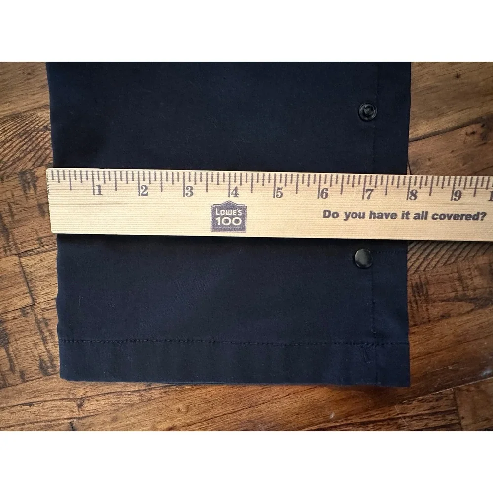 Wrangler‎ Outdoor Series Pants 34x34 Black Nylon Spandex Stretch Cargo Utility